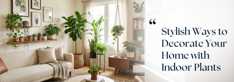 Stylish Ways to Decorate Your Home with Indoor Plants